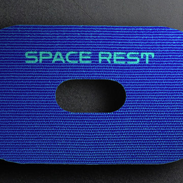 Closeup of Space Rest mouth tape showing air vent hole 