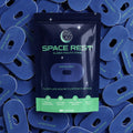 space rest packaging on top of a bed of sleep mouth tapes 